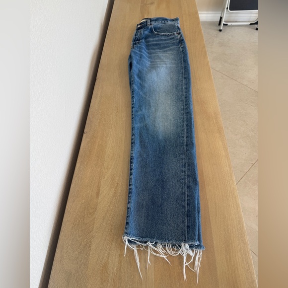 Madewell Women’s The Dean Easy Straight Jean, Monessen Wash, SIZE: 25 - Picture 13 of 16